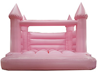 BC628 Deluxe Commercial Paster Pink Bouncy Castle larger view