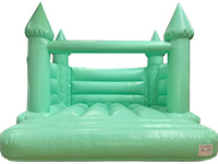 BC677 Deluxe Commercial Mint Green Castle larger view