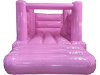 BC714 Deluxe Commercial Gloss Pink Castle Bouncy Castles for
Sale