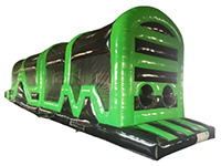 BC723 Deluxe Commercial Green and Black Obstacle Course larger view