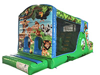 BC730 Deluxe Commercial Jungle Obstacle Course larger view