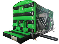 BC731 Deluxe Commercial Green and Black Obstacle Course larger view
