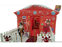 GINGERBREAD Deluxe Commercial Bouncy Castle larger view