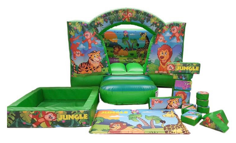 JUNGLESP Deluxe Commercial Bouncy Inflatable larger view