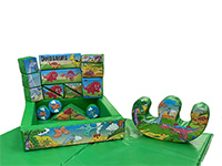 NEWSP46 Deluxe Commercial 17 piece Dinosaur Softplay set larger view
