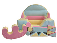 NEWSP99 Deluxe Commercial Soft Play Set larger view