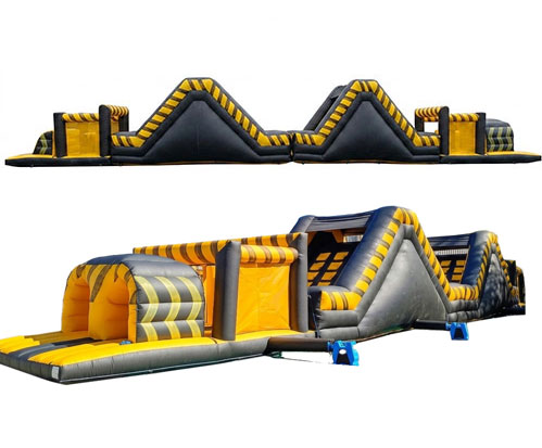 OC42 100ft 4 part obstacle course, can be larger view
