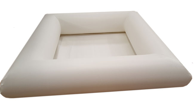 WHITEPOND Deluxe Commercial 7ftx7ft white ball pond larger view